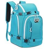 MIGGEEY Ski Boot Bag, 50L Ski Boot Travel Backpack for Skis, Snowboard & Accessories, Waterproof Padded Ski Boot Bag Backpack