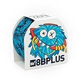 8BPLUS Athletic Tape/Sport Finger Tape 1.5in x 32.8ft | Durable, Extra Strong, Easy Tear, NO Residue, Plastic-Free | Climbing, Bouldering, Strength Training, Volleyball, Handball (Blue with Print)