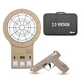 GoShot DartShot Combo – Laser Training Target with LED Impact Display & Timed Games, Dry-Fire Practice Kit with Training Tools (Class 1)