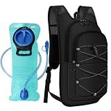 MIYCOO Hiking Backpack with 2L Water Bladder,Hydration Backpack for Running