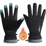 rivmount Winter Waterproof Ski Snow Warm Gloves for Women Men, Windproof Cold Weather Thermal with Touchscreen Fingers, for Running Driving Cycling Hiking Biking Outdoor Sports Daily Work