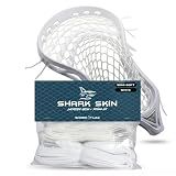 Shark Lax Semi-Soft Lacrosse Mesh & Stringing Kit - Lacrosse String kit - Use SemiSoft Lacrosse Mesh and Lacrosse Strings for The Best Performance