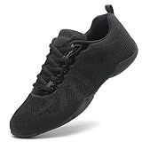 GlideMoves Cheer Shoes Girls Dance Training Team Competition Lady Tennis Tumbling Walk Sport Outdoor Youth Hip Hop Big Kid Size 4.5 Women Size 6.5 Black 38
