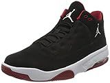 Nike Men's Jordan Max Aura 2 Basketball Shoe, BLACK/WHITE-GYM RED, 13 UK
