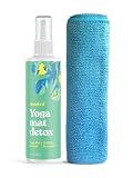 ASUTRA Yoga Mat Cleaner Spray (Uplifting Eucalyptus), 4 fl oz