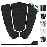 Surf Squared 3-Piece Surfboard Traction Pad – Arch, Flat & Front Options for Max Grip – Strong 3M Adhesive – Fits Shortboards, Fish, Longboards, SUPs & Skimboards – Stomp or Deck Pad