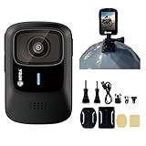 MTCA Helmet Action Camera – 4K Ultra HD 16MP Waterproof Sports Cam, 145° Wide-Angle, Includes Helmet Mount & Accessories for Motorcycle, Bike & Outdoor Adventures(can Connect Phone via WiFi)