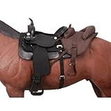 Tough1 Ride-Behind Tandem Saddle for Western Saddle - Brown