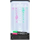 Viper Illumiscore See-Through Illuminated Back-Lit Dry Erase Dart Scoreboard, Standard (15.50" L x 7.50" W), Black/Clear