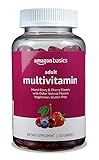 Amazon Basics Adult Multivitamin Gummies, Mixed Berry & Cherry Flavors, 150 Count, 75-Day Supply, Pack of 1 (Previously Solimo)
