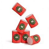 SYNTHORA 6pcs Soft Foam Targets, EVA Bullet Dart Knock Down Targets Compatible for Nerf N-Strike Elite Blasters, Shooting Practice Foam Ammunition Toy
