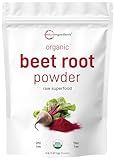 Organic Beet Root Powder, 4 Pounds | Cold Pressed, Water Soluble, High Concentrated Raw Beet Supplement | Superfood Drink Mix | Non-GMO, Vegan Friendly, Plant Based