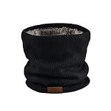 NovForth Winter Neck Warmer Men Ski, Neck Gaiter Face Scarf Women, Fleece Scarf for Men Gaiter Mask, Thick Windproof Scarves