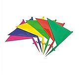 Kalindri Sports Boundary Flag for Marking for All Sports Cricket, Football etc (Pack of 25)