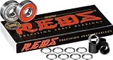Bones Reds Bearings 8 pk w/Spacers & Washers Bundle