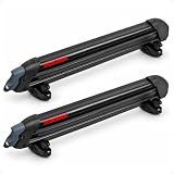 Yakima PowderHound 6 Ski or 4 Snowboard Roof Rack Mount for Crossbars | Glove-Friendly One-Button Access, Integrated SKS Locks, and No-Drill Crossbar Mounting for Winter Trips to the Mountain