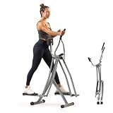 Sunny Health & Fitness Smart Air Walk Elliptical Glider with 30-Inch Stride
