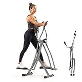 Sunny Health & Fitness Smart Air Walk Elliptical Glider with 30-Inch Stride
