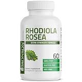 Bronson Rhodiola Rosea Adaptogen for Stress, Mood & Energy, 60 Capsules