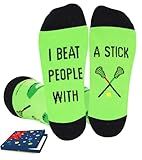 AURIXTAL Lacrosse Gifts for Men Women, Lacrosse Socks, for Teenage Boys
