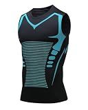 Compression Shirt Men Slimming Body Shaper Vest Crewneck Workout Tank Top