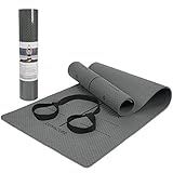 Extra Large Yoga Mat 72" x 26" - Non Slip Exercise Mat 8mm Thick Eco Friendly with Carrying Strap for Yoga, Pilates, Home Workouts & Floor Fitness