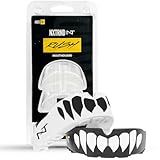 2 Pack Nxtrnd Rush Mouth Guard for Boxing and Other Sports (Black & White Fangs)