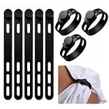 Kalisphinx Softball Sleeve Holders 24 Pack Silicone Non-Slip Scrunchies