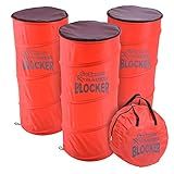 GoSports XTRAMAN Blocker Pop-Up Defenders 3 Pack - Large Size Multi-Sport Blocking Dummy - Training Equipment for Basketball, Football, & Soccer