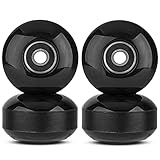 NONMON 4pcs Skateboard Wheels 52mm with Bearings, Street Wheels 95A for Street Tricks Longboard Cruiser