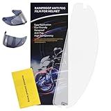 1PCS Universal Helmet Shield Anti Fog Film,for Motorcycle Helmet Visors & Football Visors,Ideal for Riders, Athletes & Outdoor Enthusiasts in All Weather