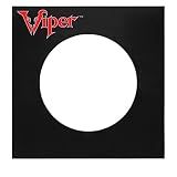 Viper Defender II Dartboard Surround Reversable Wall Protector, Fits 17.75" and 18" Bristle Dartboards, Compression-Fit Tool-Free Easy Mounting, Black, Square, 28.25" L x 28.25" W x 1" Thick