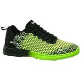Pyramid Men's Path Lite Seamless Mesh Bowling Shoes - Black/Voltage Lime Size 13