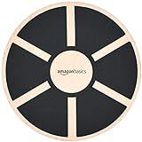 Amazon Basics Wood Wobble Balance Trainer Board, Black