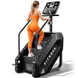 Stair Stepper Machine for Home Gym, Commercial Grade Stair Climber,New Upgrade 400LBS Stairmaster Machine with LED Screen and 15 Resistance Level,15-164 Steps/Min for Cardio Lower Body-Black