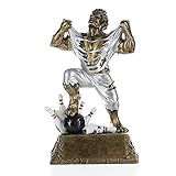 Decade Awards Monster Bowler Trophy - 6.5 Inch Tall | Beast Bowling Award - Engraved Plate on Request