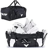 Elite Sports Monster MMA Duffel Bag, Large 44L | Cordura Sports Bag, Mesh Shoe Compartment & Adjustable Strap, MMA, BJJ, Martial Arts Gear
