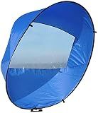 GPP 42 inches Foldable Kayak Downwind Paddle Wind Sail Instant Popup for Kayak Boat Sailboat Canoe Inflatable Boats,Blue