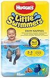 Huggies Little Swimmers Disposable Swim Diapers, X-Small (7lb-18lb.), 12-Count