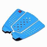 Abahub 3-Piece Surf Deck Traction Pad, Premium EVA with Tail Kicker for Surfboard