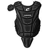Champro Optmus MVP Chest Protector - 15"" Length, Black (CP102B)