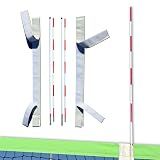 BOARDEE PRO Volleyball Antenna Set – Foldable Fiberglass Volleyball Net Antennas with Heavy-Duty Vinyl Antenna Sleeves for Indoor & Beach Volleyball Nets