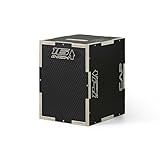 CAP Barbell 3-in-1 Rubber Textured Plyometric Box 16in x 14in x 12in