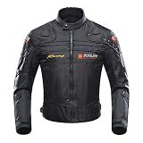 BORLENI Motorcycle Jacket for Men with Armor Riding Jacket CE Approved
