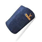 Premium Wrist Guard, Lightweight Protective Gear for Cricket and Baseball, Comfortable Safety Equipment for Batting (Navy)