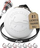 Cradlebaby Lacrosse Training Ball: Practice Indoor/Outdoor & Get More Repetitions - #1 Piece of Equipment for Boys/Girls to Practice Cradling, dodges, Stick Tricks, & fakes. (Black)