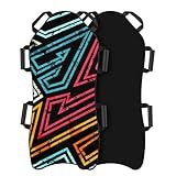 X-Kingsun 45" x20" Foldable Snow Sled Handles with Steering Thickened Strong Fabric Stitching Lightweight Snow Sleds Boards for Winter Outdoor