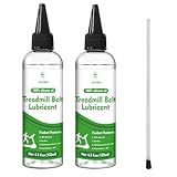EIGTWEN 2 x 125ml Treadmill Lubricant for Belt, 100% Silicone Treadmill Oil, High Temperature Resistant Stable Treadmill Belt Lubricant, Treadmill Lube Suitable for Most Types of Treadmills