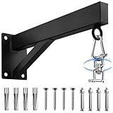 YORWHIN Punching Bag Hanger, Boxing Bag Wall Bracket Heavy Hanger Rated for 220 lbs Hanging Stand Silent Rotation for Home Gym Indoor Outdoor Boxing Exercise