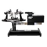GLOPTIX GT-E300 Electronic Tennis Racket Stringing Machine Digital Desktop Progression String Tools, with Tools and Accessories